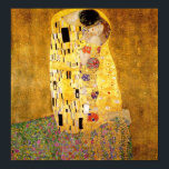 Gustav Klimt Das Kiss Fine Art Poster<br><div class="desc">Dieses Kunstposter hat das Bild "Der Kuss" von Gustav Klimt.</div>