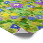 Gustav Klimt Das Kiss Kat Poster (Ecke)