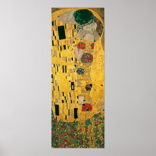 Gustav Klimt Das Kiss Poster (Vorne)