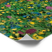 Gustav Klimt - Das Kiss Poster (Ecke)