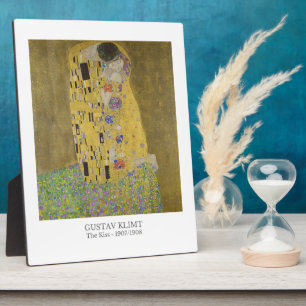 Gustav Klimt Das Kissengemälde - Berühmtes klassis Fotoplatte