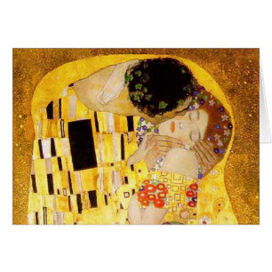 Gustav Klimt Das klassische Kiss-Gemälde