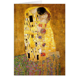 Gustav Klimt Das klassische Kiss-Gemälde