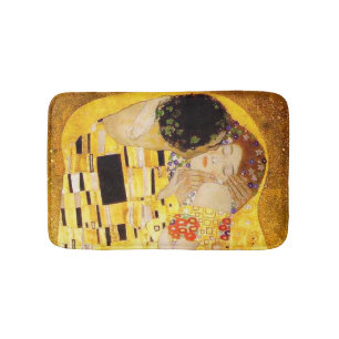 Gustav Klimt Das klassische Kiss-Gemälde Badematte