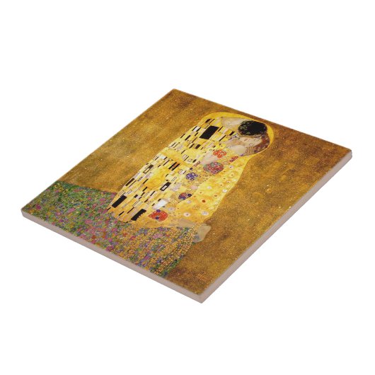 Gustav Klimt Das klassische Kiss-Gemälde Fliese (Seite)