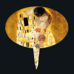 Gustav Klimt Das klassische Kiss-Gemälde Kuchenaufsatz<br><div class="desc">Gustav Klimt Der Kuss Gustav Klimt verwendete in seinem wunderschönen Werk Jugendstil-Frauen und Dekorationskunst echtes Gold. Dieses Klimt-Gemälde hieß "Der Kuss" und ist das bekannteste Jugendstil-Werk, das er je gemalt hat. Das Gemälde Gustav Klimt ist eine Jugendstil-Frau und Mann in einer Umarmung. Die Farben sind überwiegend gold - mit echtem...</div>