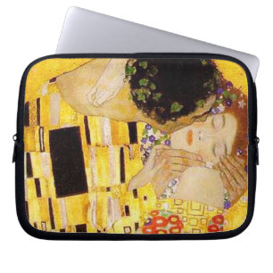 Gustav Klimt Das klassische Kiss-Gemälde Laptopschutzhülle