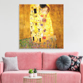 Gustav Klimt Das klassische Kiss-Gemälde Leinwanddruck (Insitu (Wohnzimmer))