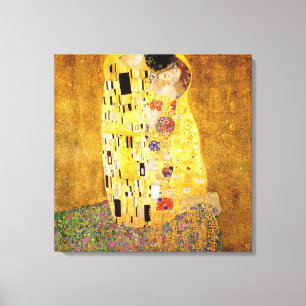 Gustav Klimt Das klassische Kiss-Gemälde Leinwanddruck