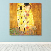 Gustav Klimt Das klassische Kiss-Gemälde Leinwanddruck (Insitu (Holzboden))
