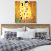 Gustav Klimt Das klassische Kiss-Gemälde Leinwanddruck (Insitu (Schlafzimmer))