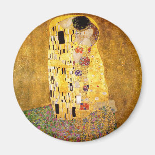Gustav Klimt Das klassische Kiss-Gemälde Magnet