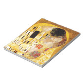 Gustav Klimt Das klassische Kiss-Gemälde Notizblock (Rotiert)