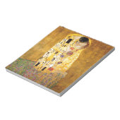 Gustav Klimt Das klassische Kiss-Gemälde Notizblock (Rotiert)