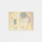 Gustav Klimt Das klassische Kiss-Gemälde Post-it Klebezettel (Vorderseite)