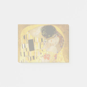 Gustav Klimt Das klassische Kiss-Gemälde Post-it Klebezettel