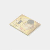 Gustav Klimt Das klassische Kiss-Gemälde Post-it Klebezettel (angewinkelt)