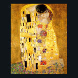 Gustav Klimt Das klassische Kiss-Gemälde Poster<br><div class="desc">Gustav Klimt Der Kuss Gustav Klimt verwendete in seinem wunderschönen Werk Jugendstil-Frauen und Dekorationskunst echtes Gold. Dieses Klimt-Gemälde hieß "Der Kuss" und ist das bekannteste Jugendstil-Werk, das er je gemalt hat. Das Gemälde Gustav Klimt ist eine Jugendstil-Frau und Mann in einer Umarmung. Die Farben sind überwiegend gold - mit echtem...</div>