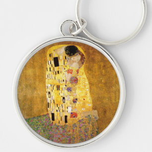 Gustav Klimt Das klassische Kiss-Gemälde Schlüsselanhänger