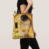 Gustav Klimt Das klassische Kiss-Gemälde Tasche (Von Nahem)