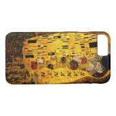 Gustav Klimt das Kuss-Monogramm Case-Mate iPhone Hülle (Rückseite (Horizontal))