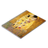 Gustav Klimt das Kuss-Notizbuch Notizblock (Linke Seite)