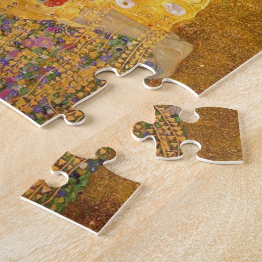 Gustav Klimt das Kuss-Puzzlespiel Puzzle (Seite)