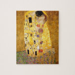 Gustav Klimt das Kuss-Puzzlespiel Puzzle<br><div class="desc">Gustav Klimt das Kusspuzzlespiel. GrafikÖlfarbe auf Leinwand von 1907-1908. Der Kuss ist bekannteste Malerei Gustav Klimts,  eine schöne Arbeit,  welche die Höhe seines goldenen Zeitraums darstellt. Ein perfektes Geschenk für Liebhaber des österreichischen Symbolismus,  Gustav Klimt und schöne Kunst.</div>