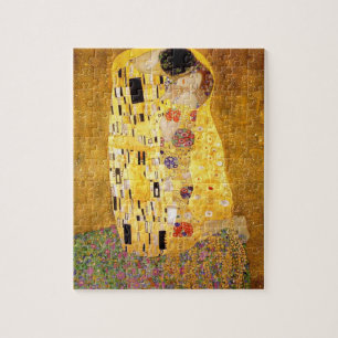 Gustav Klimt das Kuss-Puzzlespiel Puzzle