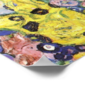 Gustav Klimt - Das Öl der Jungfrau Poster (Ecke)