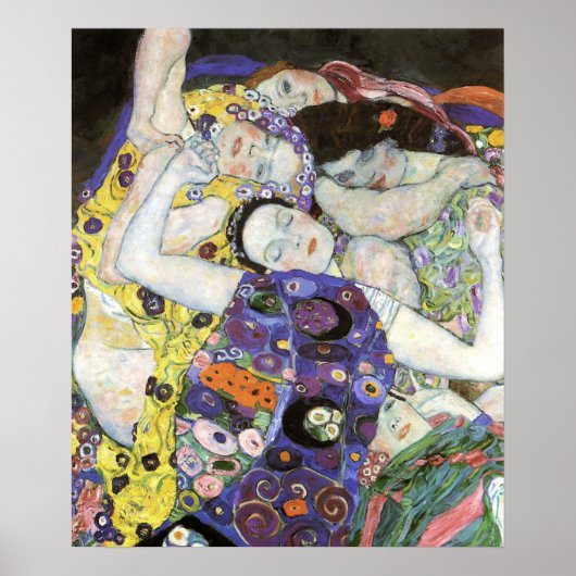 Gustav Klimt - Das Öl der Jungfrau Poster (Vorne)