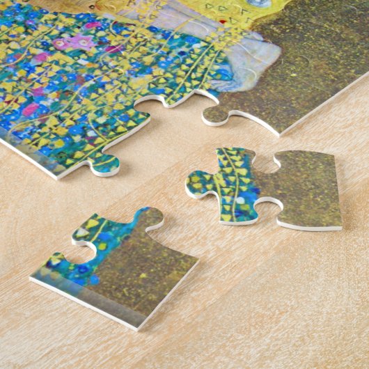 Gustav Klimt - das Puzzlespiel des Kusses 2 Puzzle (Seite)
