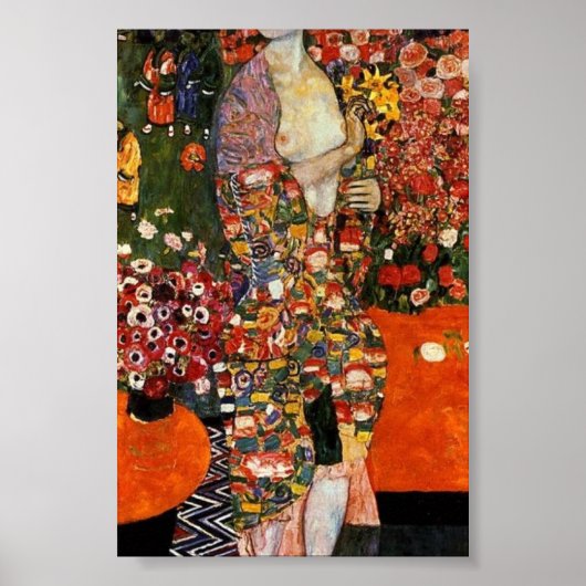Gustav Klimt das Tänzerposter Poster (Vorne)