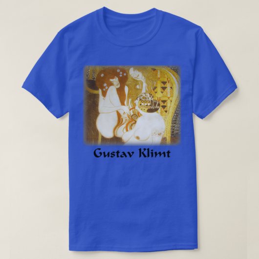 Gustav Klimt Debauchery Unchastity und Excess T-Shirt (Design vorne)