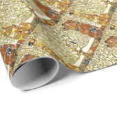 Gustav Klimt - der Baum der Lebenmalerei Geschenkpapier (Rolleneckpunkt)