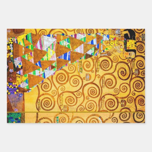 Gustav Klimt, der Baum des Lebens Geschenkpapier Set (Vorderseite 3)