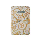 Gustav Klimt Der Baum des Lebens Jugendstil Badematte (Vorderseite Vertikal)