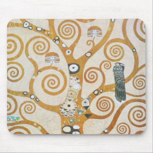 Gustav Klimt Der Baum des Lebens Jugendstil Mousepad