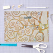 Gustav Klimt Der Baum des Lebens Jugendstil Seidenpapier (Handwerk)