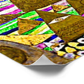 Gustav Klimt 'Der Baum des Lebens' Poster (Ecke)