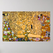 Gustav Klimt 'Der Baum des Lebens' Poster (Vorne)