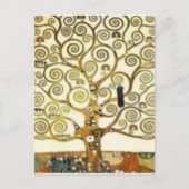 Gustav Klimt - der Baum des Lebens Postkarte (Vorderseite)