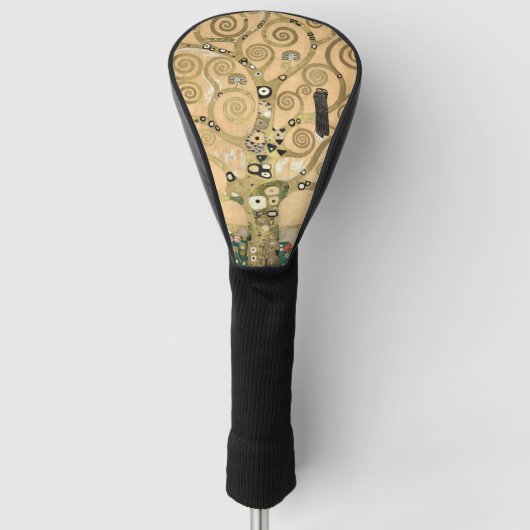 Gustav Klimt - Der Baum des Lebens, Stoclet Frieze Golf Headcover (Vorderseite)