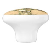 Gustav Klimt - Der Baum des Lebens, Stoclet Frieze Keramikknauf (Seitenansicht)