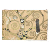 Gustav Klimt - Der Baum des Lebens, Stoclet Frieze Kissenbezug (Rückseite)