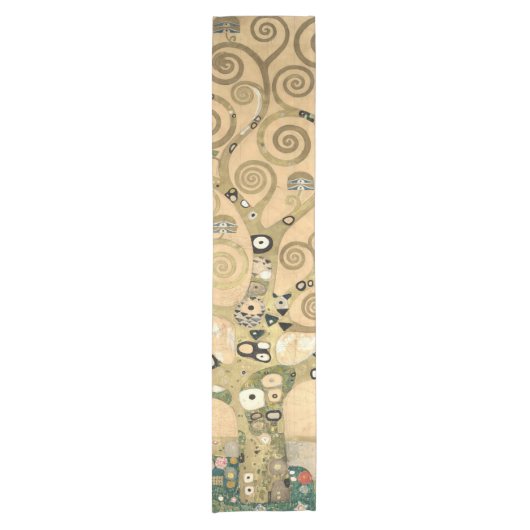 Gustav Klimt - Der Baum des Lebens, Stoclet Frieze Kurzer Tischläufer (Vorderseite)