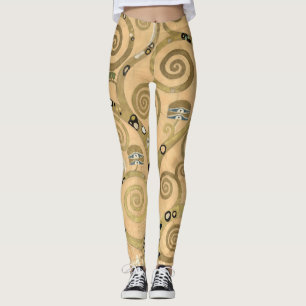 Gustav Klimt - Der Baum des Lebens, Stoclet Frieze Leggings