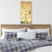 Gustav Klimt - Der Baum des Lebens, Stoclet Frieze Leinwanddruck (Insitu (Schlafzimmer))