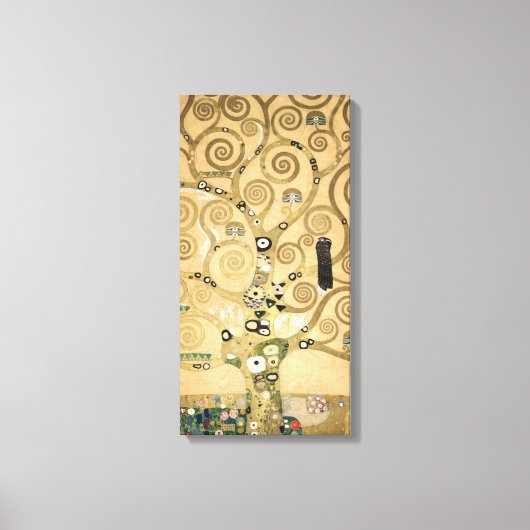 Gustav Klimt - Der Baum des Lebens, Stoclet Frieze Leinwanddruck (Vorderseite)