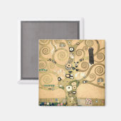 Gustav Klimt - Der Baum des Lebens, Stoclet Frieze Magnet (Vorderseite/Rückseite)